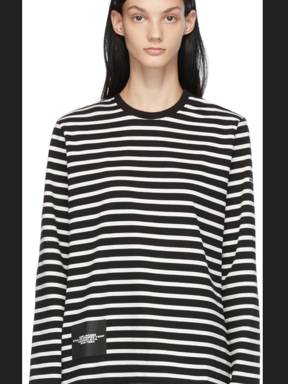 Marc Jacobs “The Striped T-shirt” long sleeve